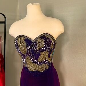 Vintage Sho Max Originals ombré cocktail dress